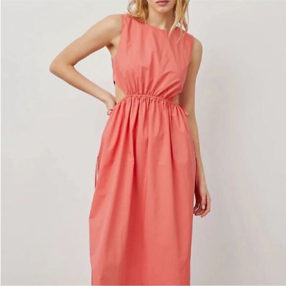 NWT Rails Yvette Dress In Spiced Coral - Picture 1 of 3